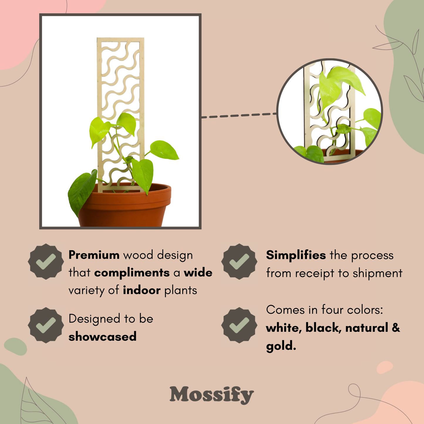 Copacabana Wooden Trellis